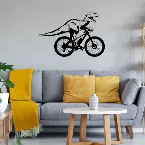 Fahrrad Dino Bike Dinosaurier Mountainbike MTB Rex Sonstig. Wandtattoo