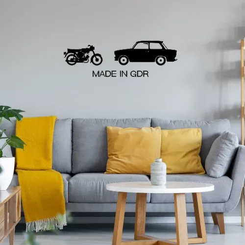 Fahrzeuge Made in DDR Sonstig. Wandtattoo