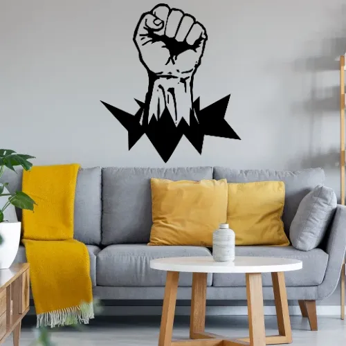 Faust Black Power Sonstig. Wandtattoo