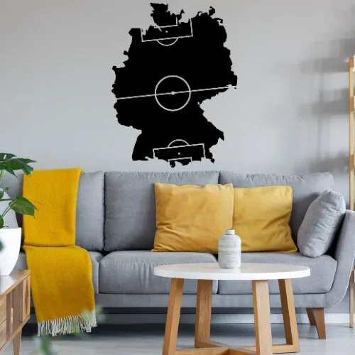 Fußballfeld Deutschland Wandtattoo