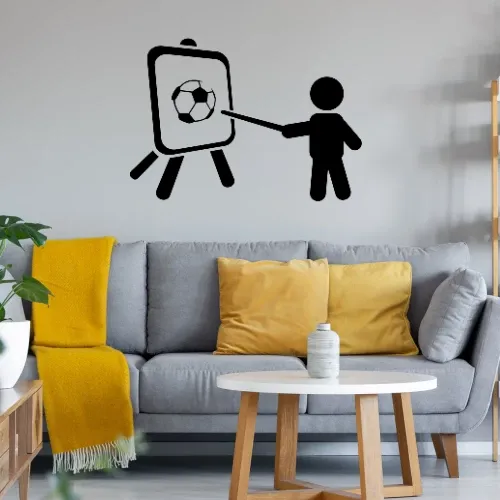 Fußballlehrer Sonstig. Wandtattoo