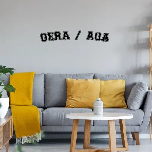 Gera / Aga Wandtattoo