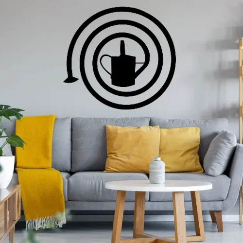 Gießkanne Spirale Sonstig. Wandtattoo