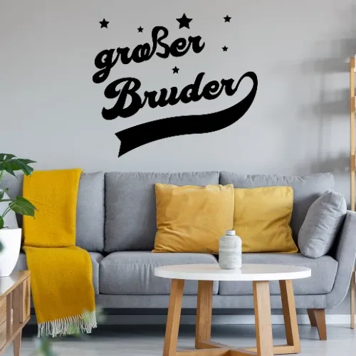 großer Bruder Sonstig. Wandtattoo