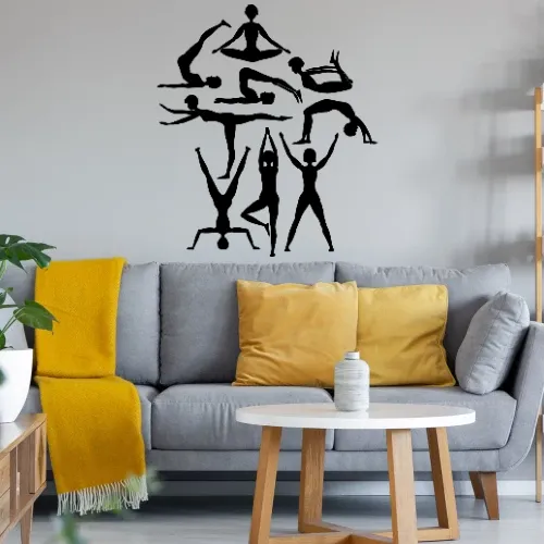 Gymnastik 2.0 Sonstig. Wandtattoo