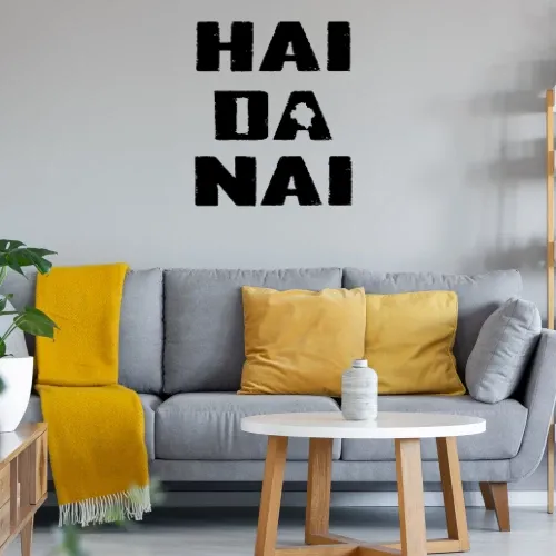 Haidanai - Schwäbisch Schwabe Schwaben Geschenk Wandtattoo