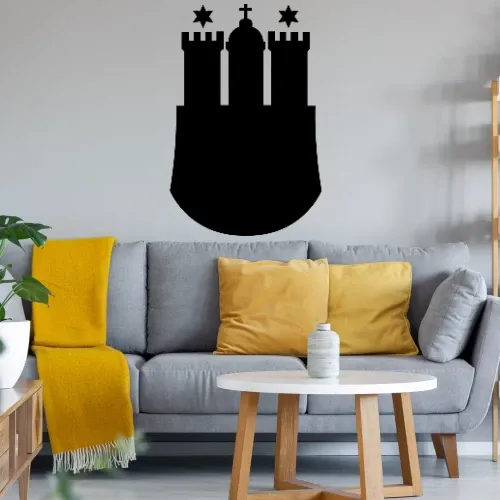 Hamburg Wappen Sonstig. Wandtattoo