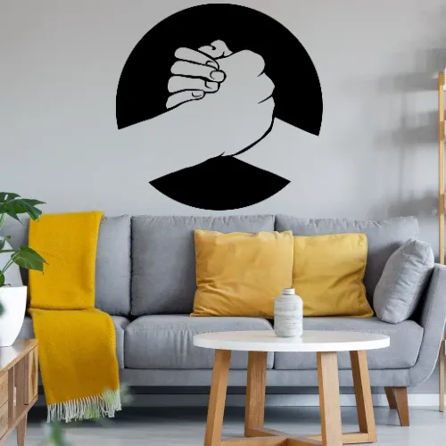 Handschlag Sonstig. Wandtattoo