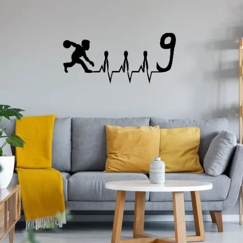 Herzschlag eines Keglers Sonstig. Wandtattoo