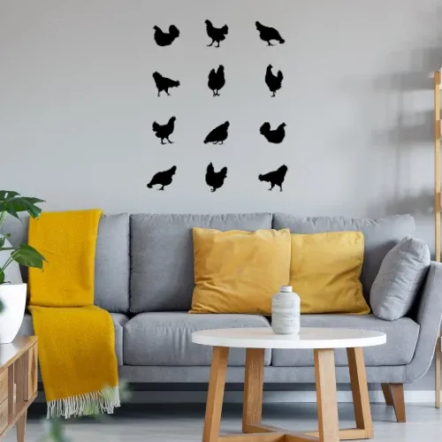 Hühner Hühnerstall Huhn Liebhaber Bauernhof Sonstig. Wandtattoo Hühner Hühnerstall Huhn Liebhaber Bauernhof Wandtattoo