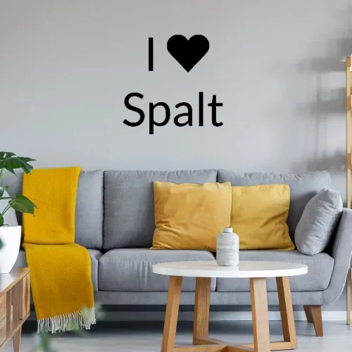 I Love Spalt Wandtattoo