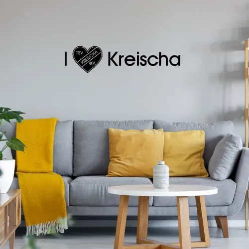 I Love TSV Kreischa Sonstig. Wandtattoo