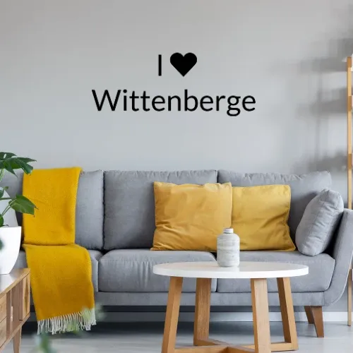 I Love Wittenberge Wandtattoo