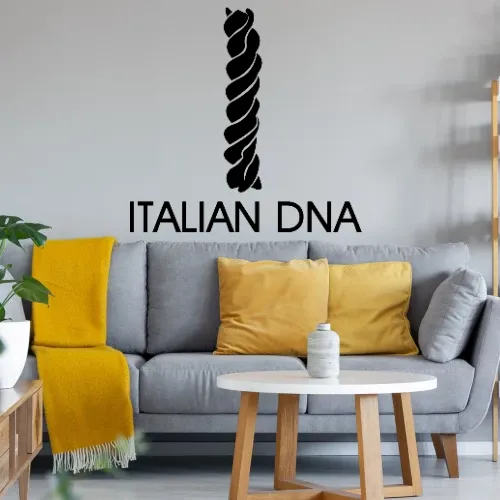 Italian DNA Wandtattoo
