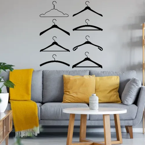 Kleiderbügel Arten Sonstig. Wandtattoo