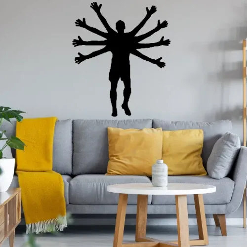 Kraken Torwart Sonstig. Wandtattoo