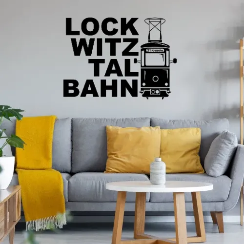 Lockwitztalbahn Kreischa 31 Front 2 Wandtattoo