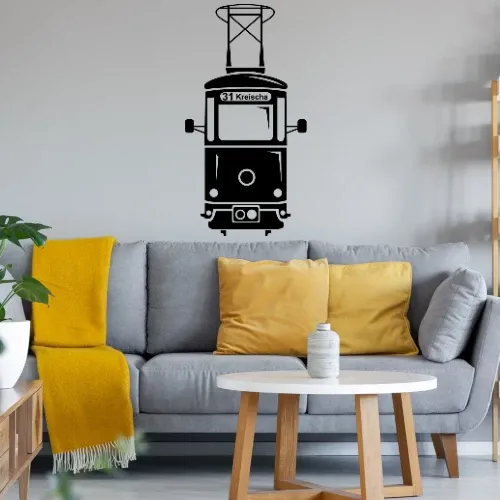 Lockwitztalbahn Kreischa 31 Front Wandtattoo