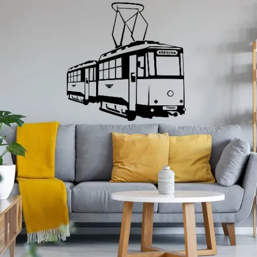 Lockwitztalbahn Kreischa Linie 31 Wandtattoo