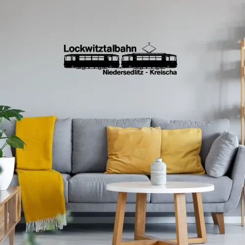 Lockwitztalbahn Niedersedlitz Kreischa Wandtattoo