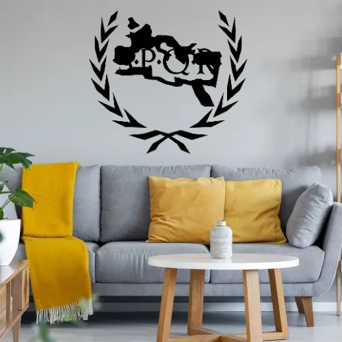 Lorbeerkranz SPQR Rom Umriss Sonstig. Wandtattoo