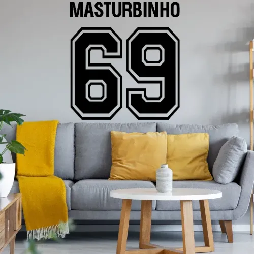 Masturbinho 69 Sonstig. Wandtattoo
