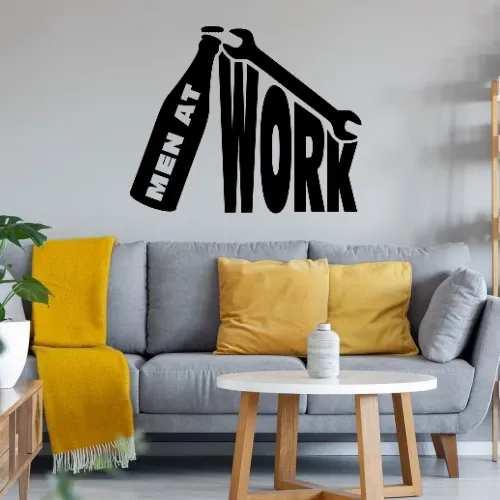 Men at work Sonstig. Wandtattoo