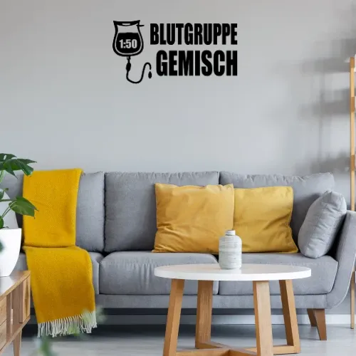 Mopedfahrer Gemisch 1:50 Blutgruppe Moped Geschenk Sonstig. Wandtattoo Mopedfahrer Gemisch 1:50 Blutgruppe Moped Geschenk Wandtattoo