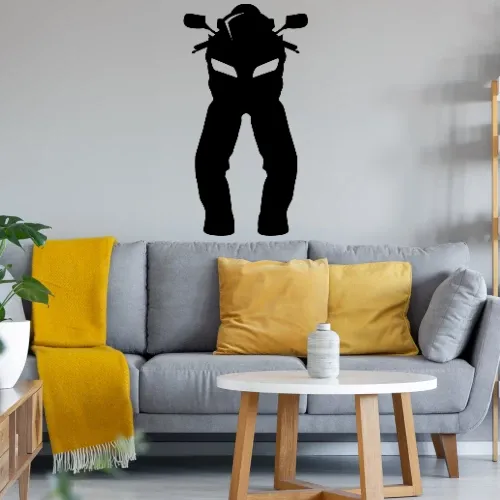 Motorradhose Wandtattoo