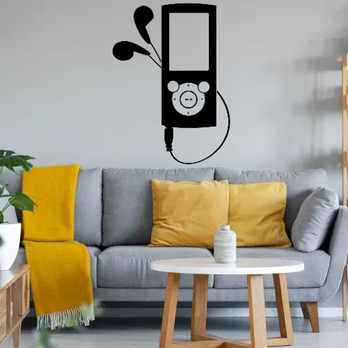 MP3 Player Sonstig. Wandtattoo MP3 Player Wandtattoo
