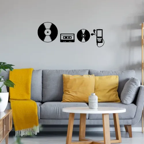 Music Evolution Sonstig. Wandtattoo