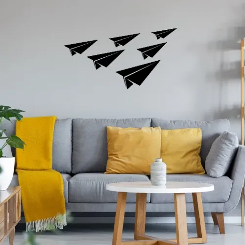 Papier-Fliegerstaffel Sonstig. Wandtattoo