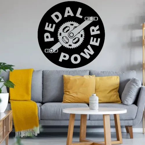 Pedalpower Sonstig. Wandtattoo