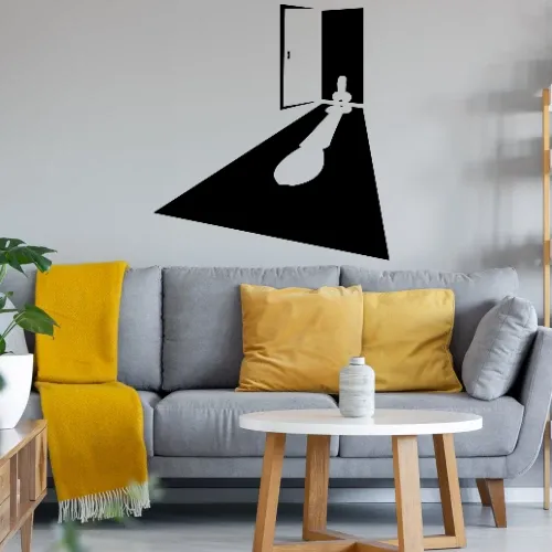 Penis Türrahmen Sonstig. Wandtattoo