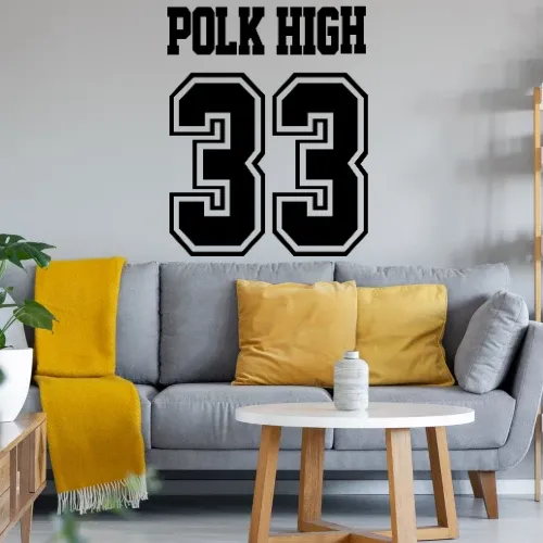 Polk High Sonstig. Wandtattoo