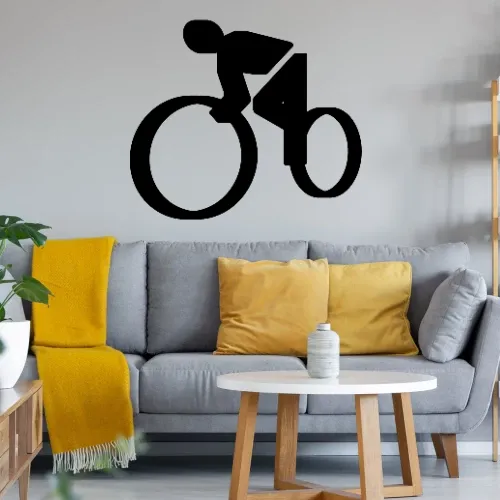 Rennrad Symbol 3D Sonstig. Wandtattoo Rennrad Symbol 3D Wandtattoo