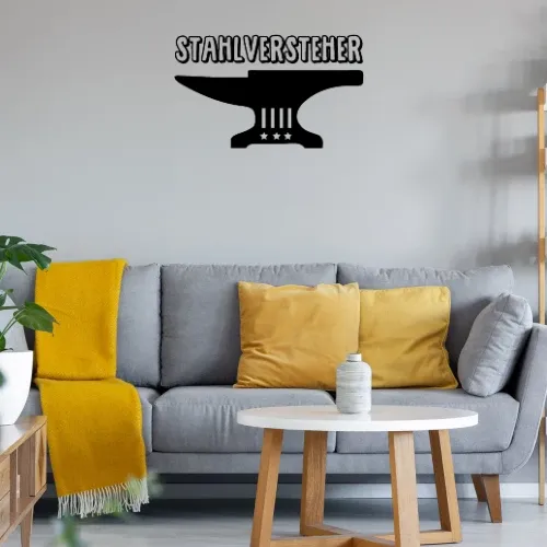 Schmied Metallbauer Metallversteher Amboss Motiv Sonstig. Wandtattoo