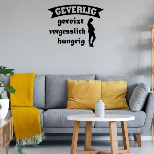 Schwanger Schwangerschaft Hormone Lustig Geschenk Wandtattoo