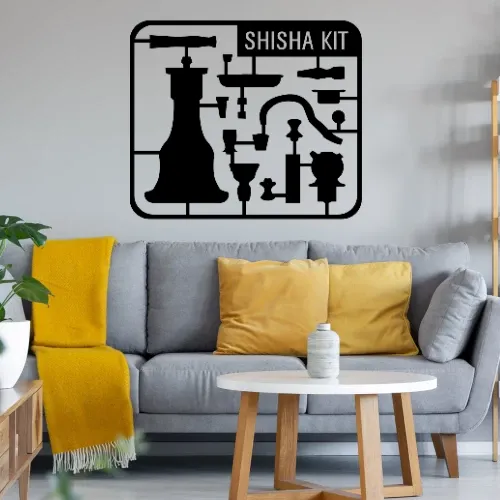 Shisha Kit Sonstig. Wandtattoo