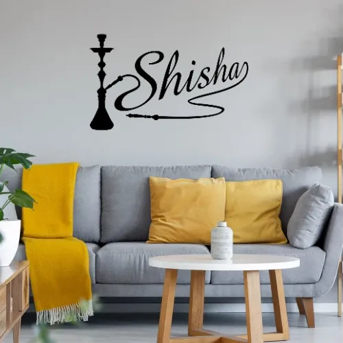 Shisha Wasserpfeife Sonstig. Wandtattoo