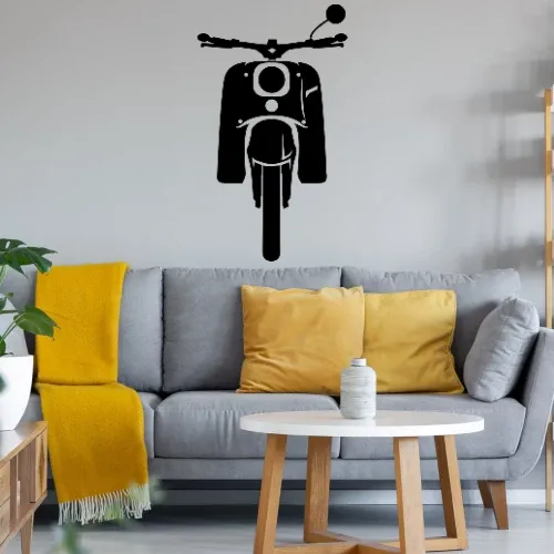 Simson Schwalbe Frontal Wandtattoo