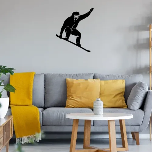 Snowboard Snowboarder Sprung Jump Trick Sonstig. Wandtattoo Snowboard Snowboarder Sprung Jump Trick Wandtattoo