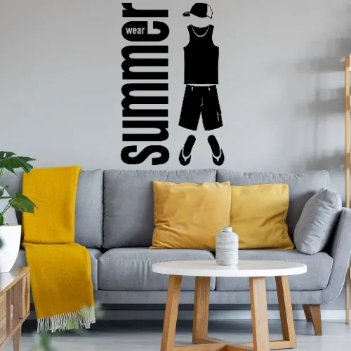 Summerwear Wandtattoo
