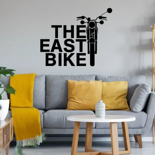 The East Bike Simson S50 Wandtattoo