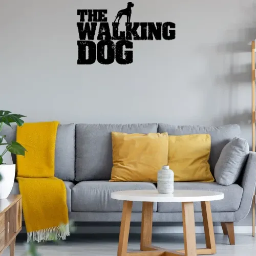 The Walking Dog Zombie Hunde Design Geschenkidee Sonstig. Wandtattoo The Walking Dog Zombie Hunde Design Geschenkidee Wandtattoo