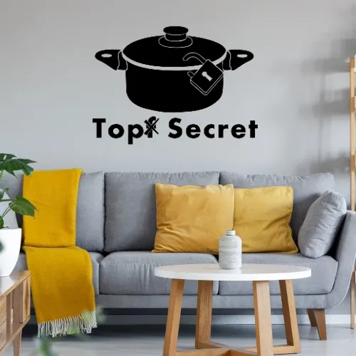 Topf Secret Sonstig. Wandtattoo