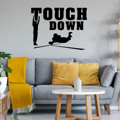 Touchdown Football Wandtattoo