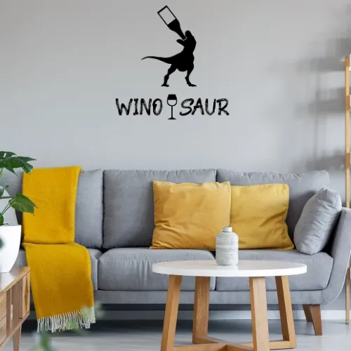 Wein Weinfest Weinberge Weintrinker Wino Dino Sonstig. Wandtattoo