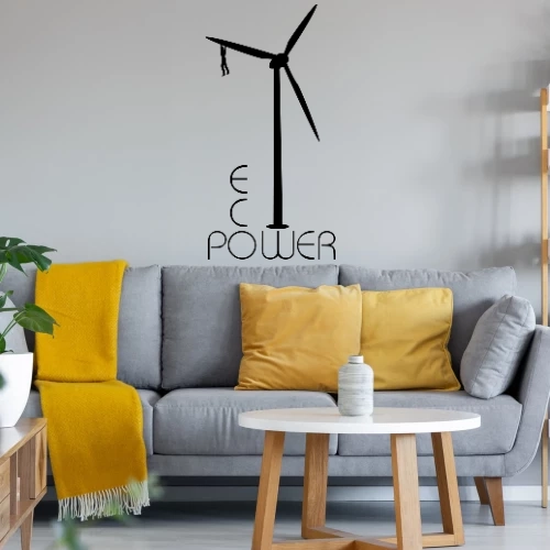 Windrad Eco Power Sonstig. Wandtattoo
