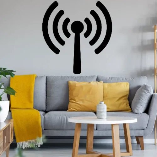 WLAN Sendemast Sonstig. Wandtattoo